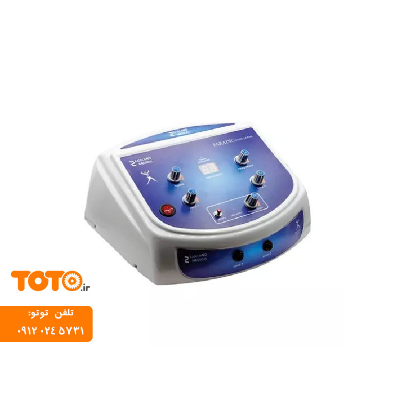 دستگاه تنس فارادیک  2 کاناله (4 پد)