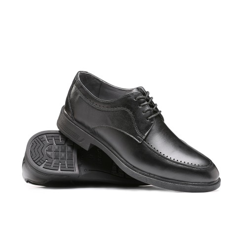 کفش مردانه مجلسی بندی- مشکی