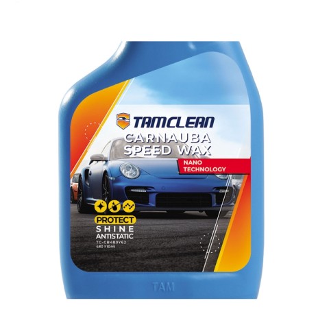 اسپری واکس فوری بدنه خودرو تام کلین مدل TC-CB480Y62