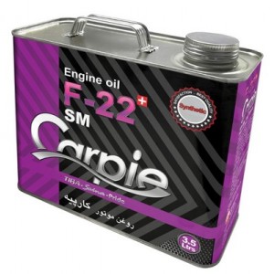 روغن موتور کارپیه F22+ SM 10W-40 حجم 3.5 لیتر