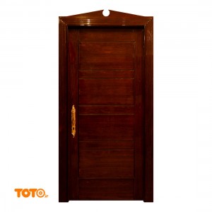 درب چوبی نئوکلاسیک - برای واحد آپارتمانی کد 407