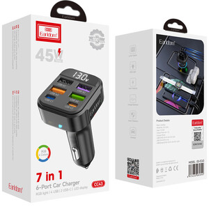 مشخصات شارژر سریع موبایل داخل ماشین ارلدام