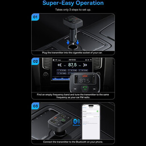بهترین شارژر فندکی و اف ام پلیر بلوتوث بیسوس