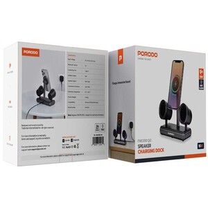 اسپیکر بلوتوث و شارژر وایرلس پورودو