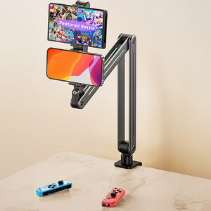 هولدر گوشی موبایل و تبلت با قابلیت اتصال به لبه میز و تخت پورودو