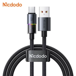 کابل فست‌شارژ USB به تایپ سی 100 وات 6 آمپر 1.2 متری مک دودو MCDODO CA-8180