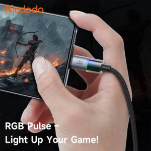 قیمت کابل فست‌شارژ یو‌اس‌بی به تایپ‌سی 100 وات 6 آمپر 1.2 متری مک دودو