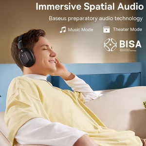 هدفون بلوتوثی گیمینگ حذف نویز بیسوس