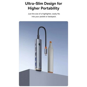 هاب تایپ‌سی 6 پورت بیسوس