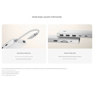 هاب تایپ‌سی 10 پورت شیائومی