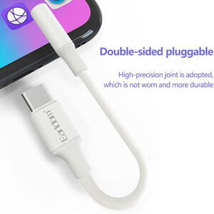 قیمت مبدل  Type-C به جک 3.5 میلی‌متری  ارلدام