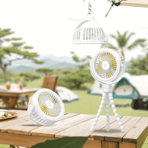 پنکه مینی همراه با چراغ شب