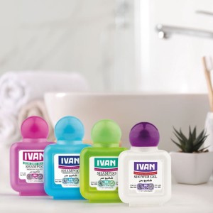 شامپو هتلی ایوان ۳۰ گرمی مدل مکعبی  - موی سر  و بدن