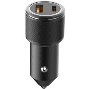 قیمت شارژر فندکی فست شارژ ماشین تایپ سی و  یو اس بی پرووان همراه کابل دوسر تایپ‌سی