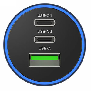 فروش شارژر فندکی 3 پورت 100 وات مومکس مدل MOMAX MOVE 100W UC17