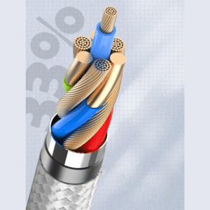 کابل 3.5 میلی‌متری مقاوم در برابر پیچ‌خوردگی