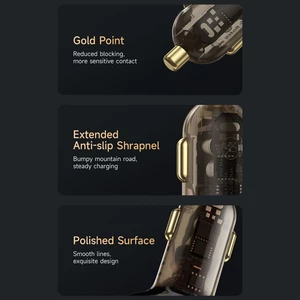 شارژر فندکی دیجیتالی سه پورت مک دودو