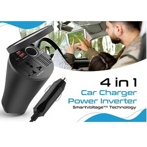 قیمت اینورتر و شارژر فندکی جالیوانی ماشین 150 وات