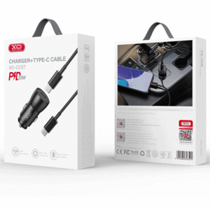 قیمت شارژر فندکی فست شارژ با کابل تایپ سی ایکس او