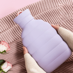 کیسه آب گرم بنفش رنگ با ظرفیت بالا