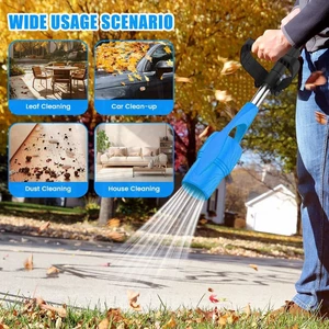 خرید جت فن دمنده دسته‌دار تاشو شارژی قابل حمل با باتری یدک