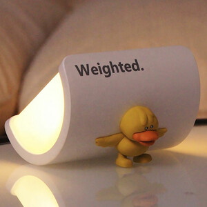 قیمت چراغ خواب فانتزی رومیزی  طرح  اردک وزنه‌دار