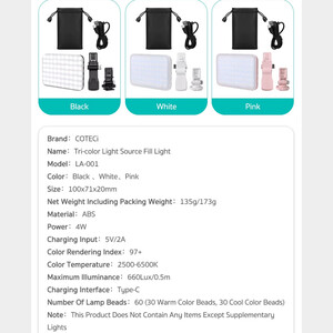 نور ثابت ال ای دی کوتتسی با کیفیت