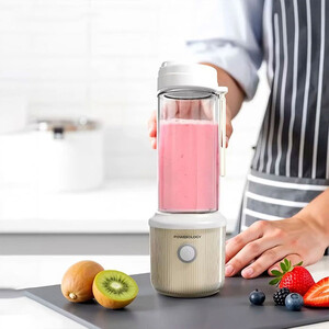 خرید مخلوط‌کن و شیکر شارژی 450 میلی‌لیتری 126 وات پاورولوژی