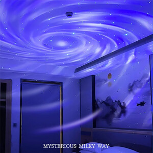 پروژکتور ستاره و کهکشان و اسپیکر بلوتوثی رومیزی ایکس او