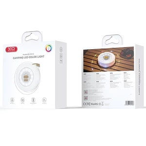 برترین چراغ قوه اضطراری مسافرتی قابل شارژ ضد آب و لامپ ال ای دی ریسه رنگارنگ جمع شو ایکس او