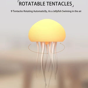 کیفیت چراغ خواب رومیزی شارژی عروس دریایی