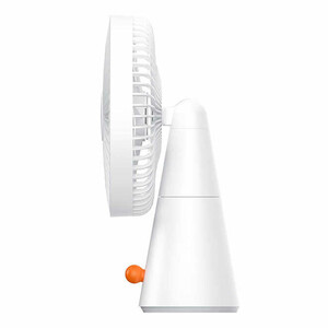 نمای جانبی پنکه شارژی با طراحی ارگونومیک