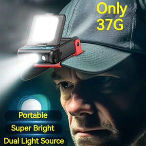 قیمت مینی چراغ پیشانی گیره دار با منبع نور دوگانه و  کنترل سنسور هوشمند