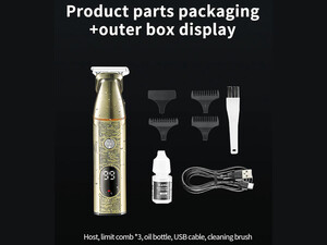 فروش ریش تراش موی سر حرفه‌ای کیمی Cordless Professional Hair Trimmer Km-865