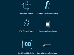 خرید ریش تراش برقی شارژی کیمی Kemei Rechargeable Electric Shaver TXD-KM-1317