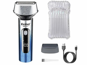 قیمت ریش تراش برقی شارژی کیمی Kemei Rechargeable Electric Shaver TXD-KM-1317