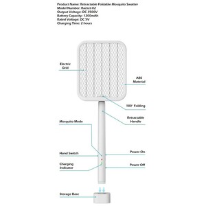 حشره‌کش شارژی تاشو کوالیتل