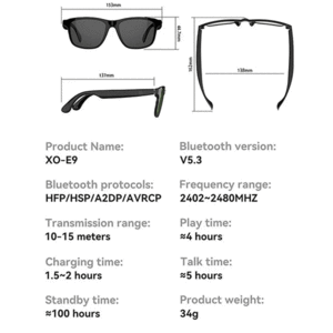 عینک دودی هوشمند