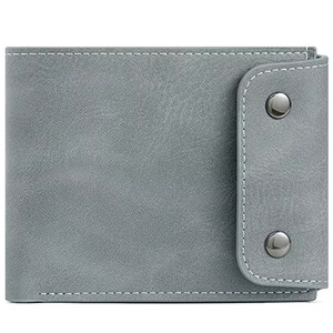 کیف پول مردانه طوسی تاشو تائومیک‌میک