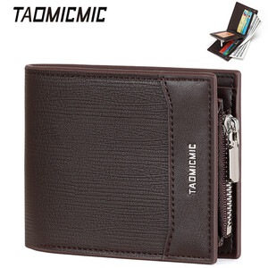 فروش کیف پول مردانه زیپ دار تائومیک‌میک