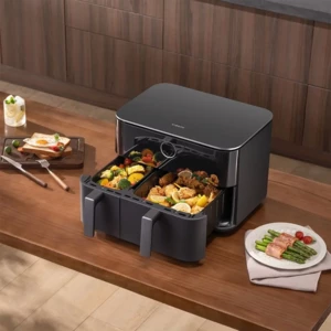 خرید هواپز و سرخ کن 10 لیتری شیائومی با دو ناحیه مجزا