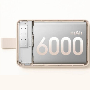 فروش پاوربانک بی‌سیم 6000 و تایپ‌سی 20 وات شیائومی