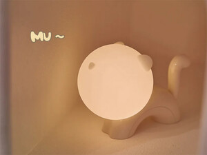 خرید چراغ خواب فانتزی طرح گربه Meow Night Light Rechargeable Bedroom Bedside Atmosphere Table Lamp