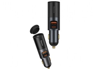 شارژر فندکی سوپر فست شارژ ماشین تایپ سی 120 وات بیسوس CCBT-C0G