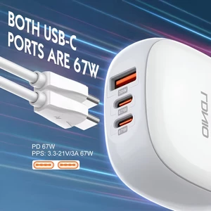 خرید شارژر سوپر فست شارژ سه پورت الدنیو