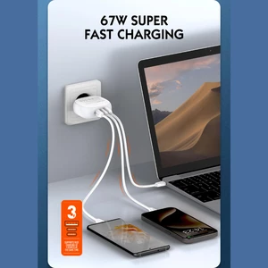 شارژر سوپر فست شارژ سه پورت الدنیو