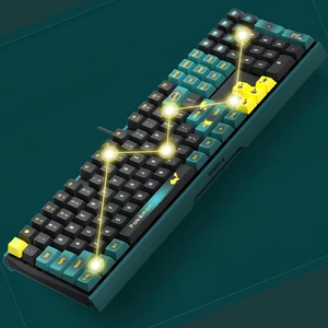 کیبورد مخصوص بازی سیمی چری با شخصیت‌ محبوب پوکمون پیکاچو