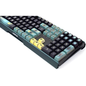 کیبورد مکانیکی گیمینگ بی سیم سه حالته شارژی پوکمون چری