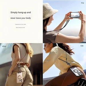 کابل دو سر تایپ‌سی فست شارژ با بند آویز گردنی گوشی مک دودو