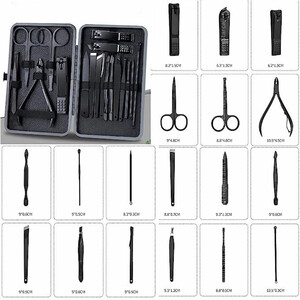 ست مانیکو و پدیکور ناخن 18 عددی گرین